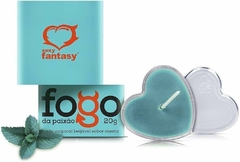 Vela para massagem beijável