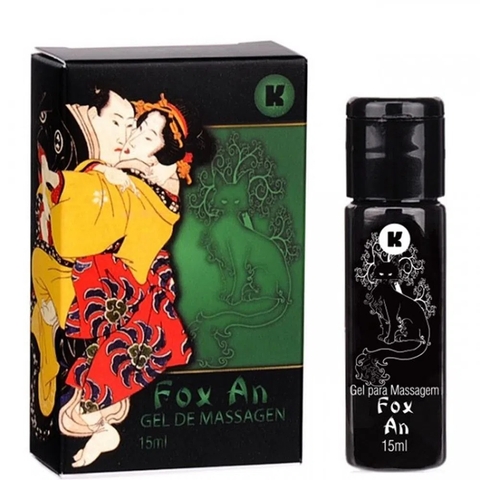 Fox An Gel Toque Mais Deslizante para Massagem Corporal 15ml K-gel