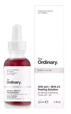 Sérum Aha 30% + Bha 2% Peeling Solution The Ordinary Noche Para Todo Tipo De Piel De 30ml 30+ Años - comprar online