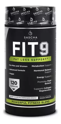 Suplemento En Cápsula Sascha Fitness Fit 9 Vitamina C