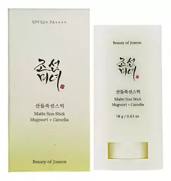 Protector Solar Beauty Of Joseon Mugwort + Camelia 50fps En Stick 18ml