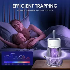 Imagen de Lampara Mata Mosquito Atrapa Moscas Insecto Luz Ultravioleta