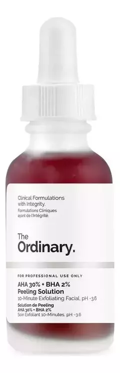 Sérum Aha 30% + Bha 2% Peeling Solution The Ordinary Noche Para Todo Tipo De Piel De 30ml 30+ Años en internet