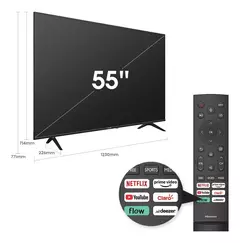 Imagen de Smart Tv Hisense 55a64h 55'' Led Uhd 4k Vidaa
