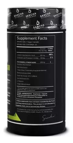 Suplemento En Cápsula Sascha Fitness Fit 9 Vitamina C - comprar online