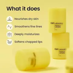 Imagen de Cnp Laboratory Propolis Lipcerin Balsamo Labial De Miel