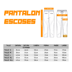 Pantalon Cuadrille Abrigado YELLOW - comprar online