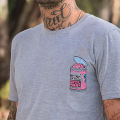 Remera capital monkey melange - INSANE BRAIN - comprar online