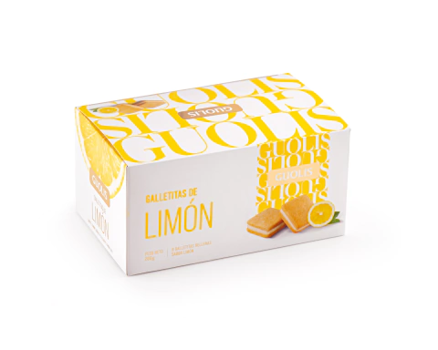 Galletitas de limón - Caja x 8 unid.