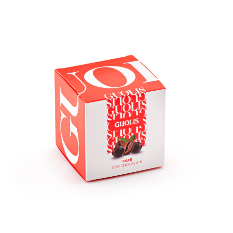 Granos de café bañados con chocolate