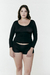 REMERA TATIANA NEGRA - Amssy