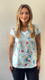 Jaleco Blusa Scrub Estampado Anjo *PRODUTO SOB ENCOMENDA* - Jaleco Boutique