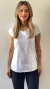 Jaleco Blusa Scrub Branco - Jaleco Boutique