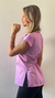 Jaleco Scrub Lilas na internet