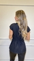 Jaleco Blusa Scrub Azul Marinho - Jaleco Boutique