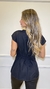 Jaleco Blusa Scrub Azul Marinho - comprar online