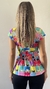 Jaleco Blusa Scrub Estampado Cachorro na Janela - Jaleco Boutique