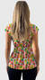 Jaleco Blusa Scrub Estampado Nutrição *PRODUTO SOB ENCOMENDA* - comprar online