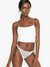 TANGA VICTORIAS SECRET BLANCO ENCAJE - comprar en línea