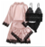 PIJAMA SATEN ROSA 5 PIEZAS - tienda en línea