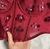 BUSTIER MARGARITAS VINO - comprar en línea