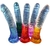 DILDO BICOLOR FUNNY MEDIANO - PINK BOX