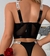 SET BUSTIER LOVE NEGRO - comprar en línea