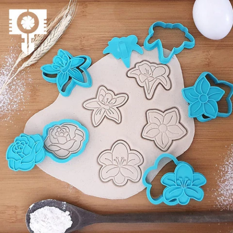 Cortadores Biscoito Flores 5cm #1