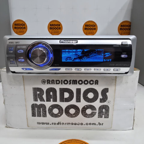 FRENTE NOVA Toca CD Pioneer Golfinho DEH-P7780MP c/Bluetooth Adaptado - comprar online