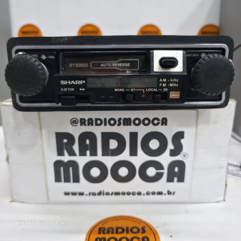 Toca Fitas Sharp RG-5700X c/ Bluetooth Adaptado - comprar online