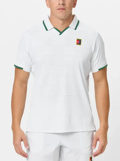 Playera tipo Polo Nike Men's Summer London Slam Blanca