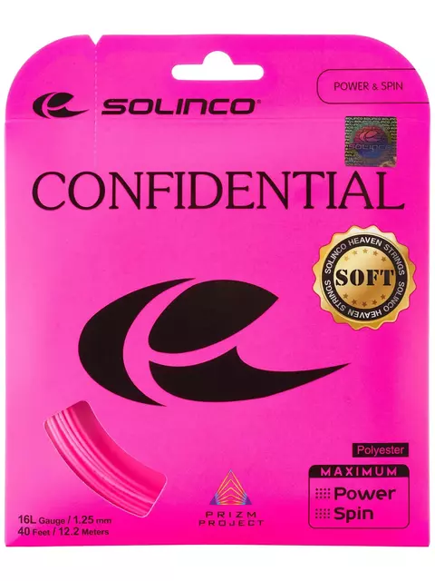 Cuerda Solinco Confidential Soft 16L/1.25 12.2m