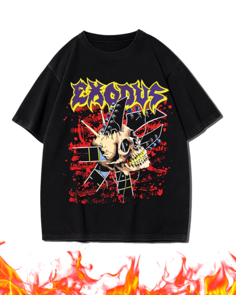 Camiseta Halloween Exodus 100% Algodão - comprar online