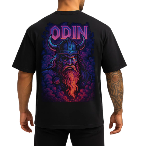 Camiseta Odin 100% Algodão – Regata, Camiseta, Oversized ou Moletom - comprar online
