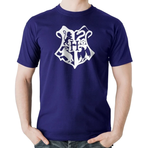Camiseta Harry Potter Unissex 100% Algodão Geek
