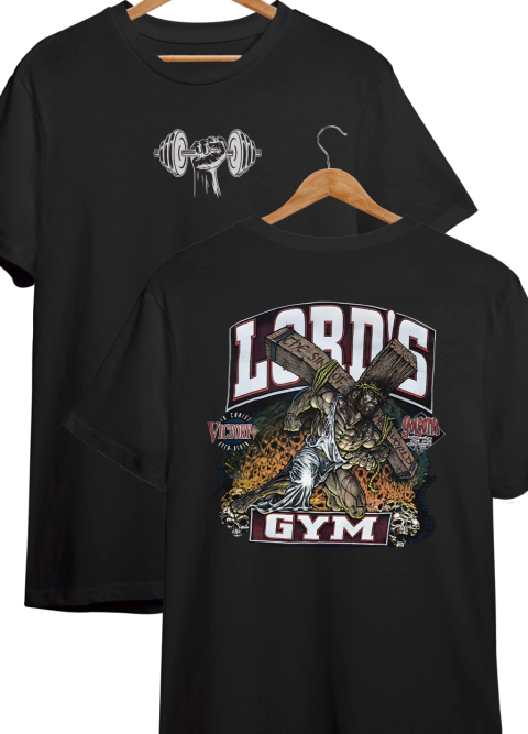 Camiseta Estampa Frente Verso Lord - 100% Algodão