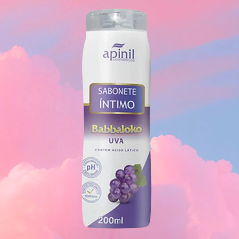 Sabonete Íntimo Babbaloko Uva 200ml - Apinil - comprar online
