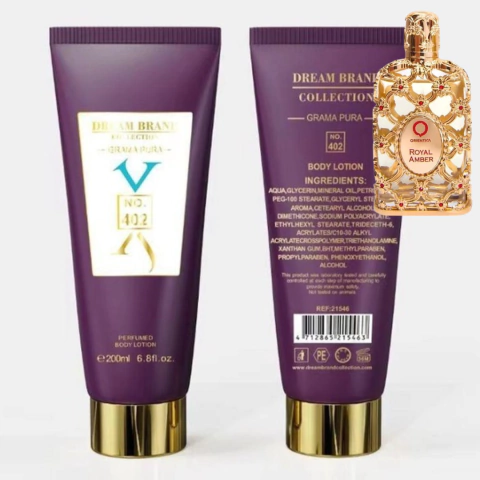 Hidratante 402 Brand Collection - Royal Amber / Erba Pura | 200ml - comprar online