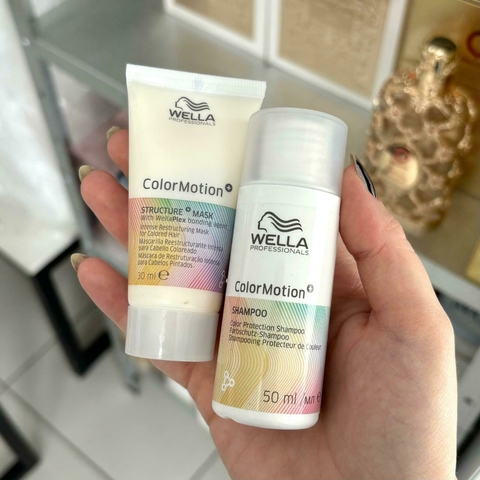 Kit Wella Professionals Color Motion - Shampoo 50 ml + Máscara 30 ml