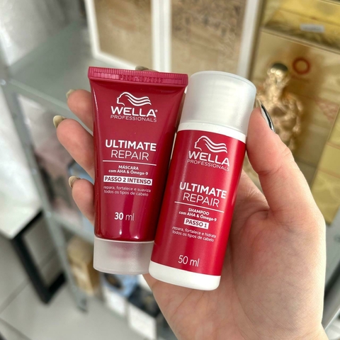 Kit Wella Professionals Ultimate Repair - Shampoo 50 ml + Máscara 30 ml