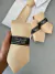 Gravata Semi Slim - Premium - Dourado Listrado - comprar online