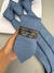 Gravata Slim Premium - Azul Jeans na internet
