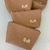 Necessaire Marrom Fosco - Convite - Brasão