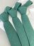 Gravata Semi Slim - Linho- Verde Rajado na internet
