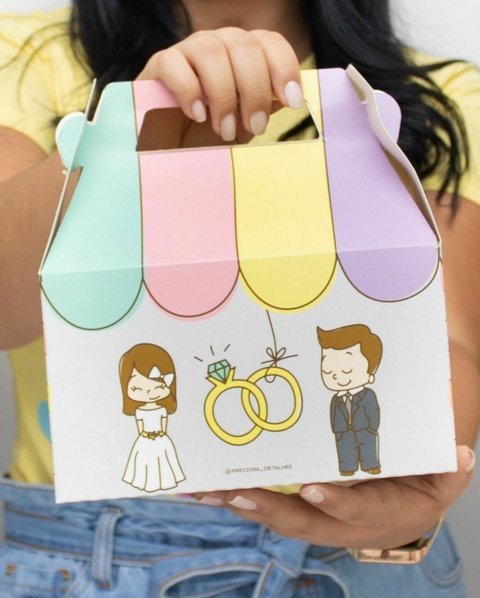 Caixa Colorindo Sonhos (Vazia)