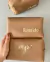 Necessaire Marrom Fosco - Estojo - Dois bordados na internet