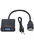 ADAPTADOR HDMI A VGA + AUDIO - comprar online