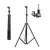 TRIPODE ALUMINIO EXTENSIBLE PARA ARO LED 2.1 MTS.