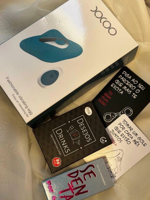 Kit Esperta | Vibrador de Calcinha, Jogo de dados, Lubrificante