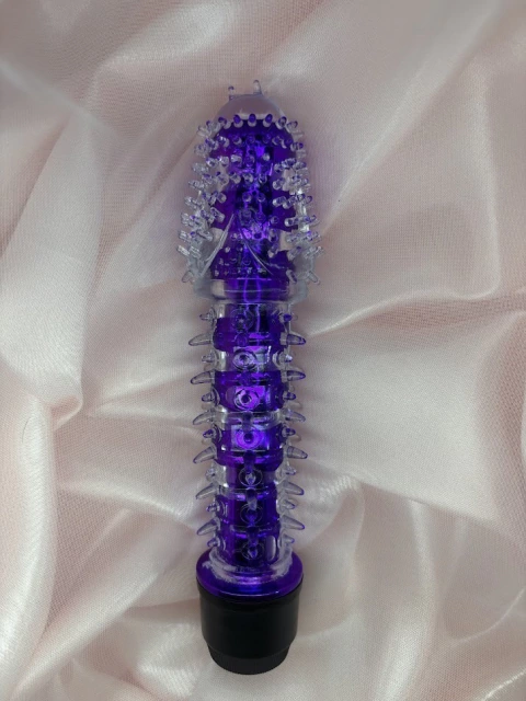 Vibrador Escalonado com Capa Texturizada Removível | 2 em 1